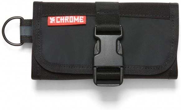 Chrome Doubletrack Saddle Roll Bagagedragertas, grijs/zwart