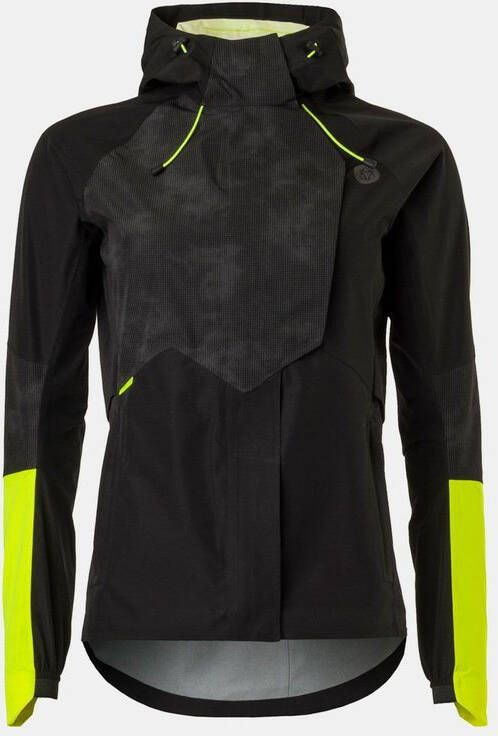AGU Tech Commuter Hi Vis & Reflection Regenjas Dames Zwart
