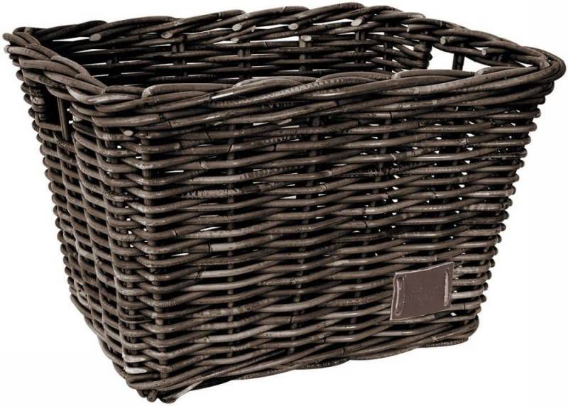 Fastrider Rattan Basket Taps Fietsmand Middenbruin