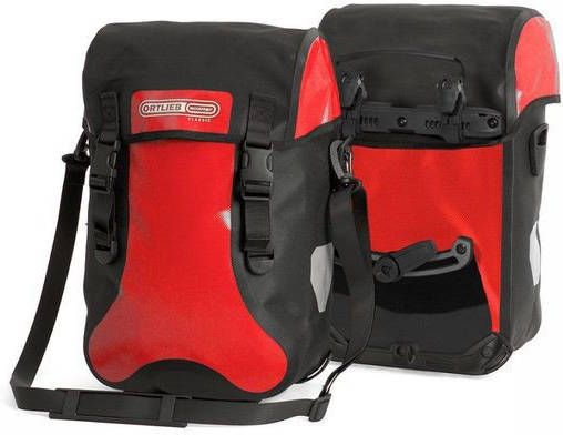 Ortlieb Sport Packer Classic QL2.1 30L(set van 2)red/black