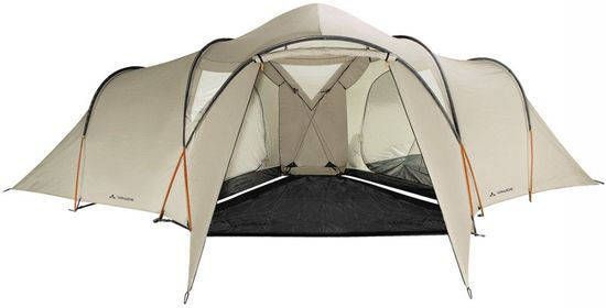 Vaude Badawi Long 6P Familietent Zandbruin/Bruin