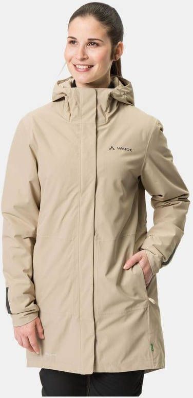 Vaude Cyclist padded Parka II Fietsjas Dames Bruin