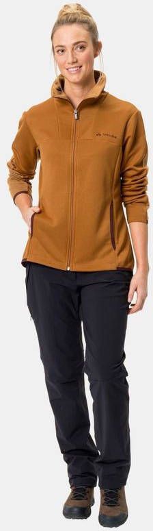 Vaude Neyland Stretch Fleecevest Dames Bruin