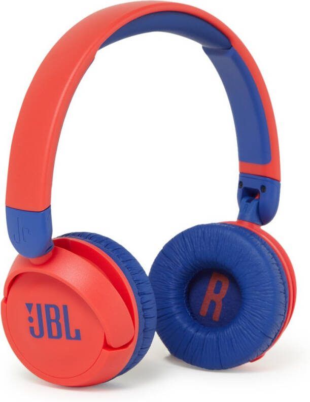 JBL Jr310BT Over Ear Kinderen Draadloze Koptelefoon Blauw/Rood