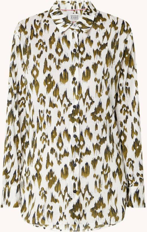 Scotch & Soda Blouse in biologische katoenblend