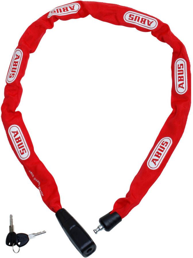 Abus Kettingslot CityChain 6800/110 2.0 Zwart Rood