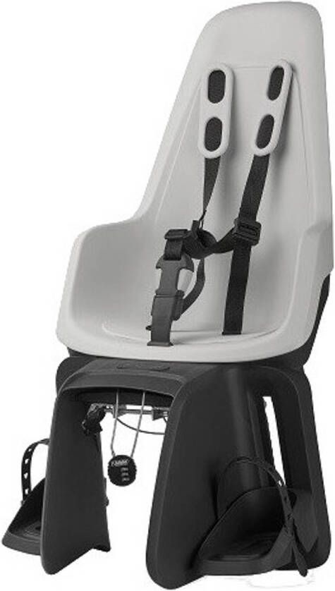 Bobike Kinderzitje One Maxi Chocolate Brown Framebevestiging Gebroken Wit