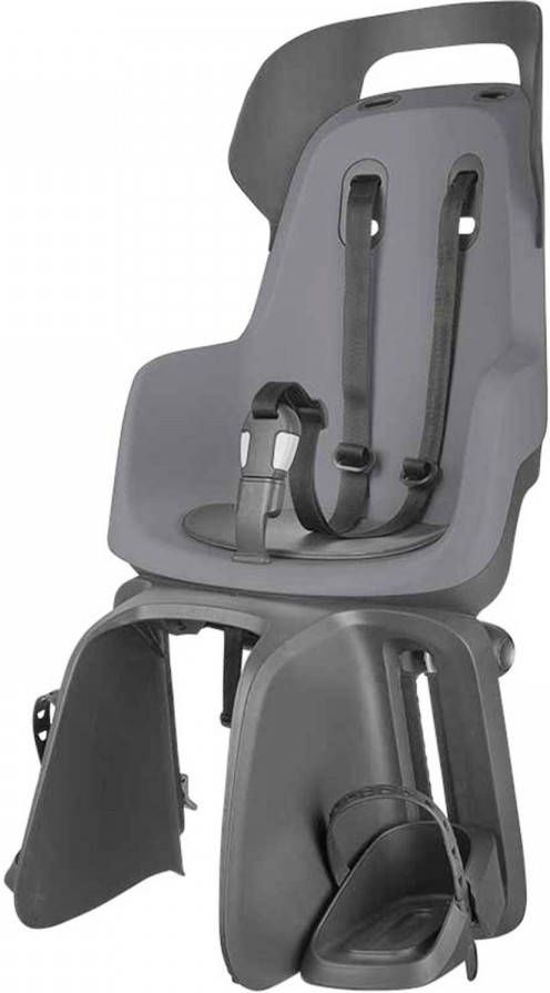 Bobike Fietszitje Achter Maxi Go Dragerbevestiging Grijs
