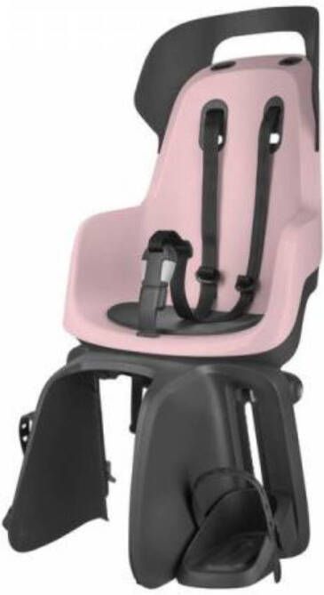 Bobike Maxi Go Cotton Candy Pink drager bev Achterstoeltje