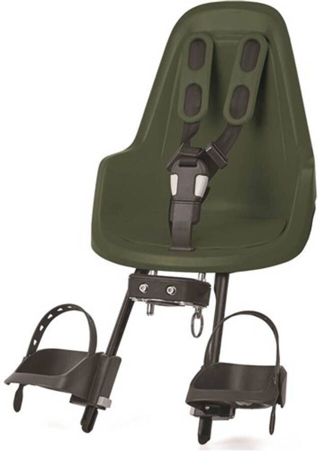 Bobike ONE Mini fietsstoeltje voor olive green