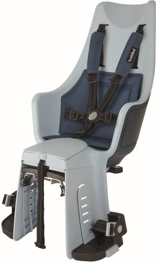 Bobike Maxi Exclusive Plus Denim Deluxe achterstoeltje Drager Bevestiging