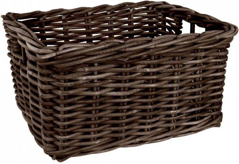 FastRider Rotan Mand Natural Grey Zonder Bevestigingsysteem