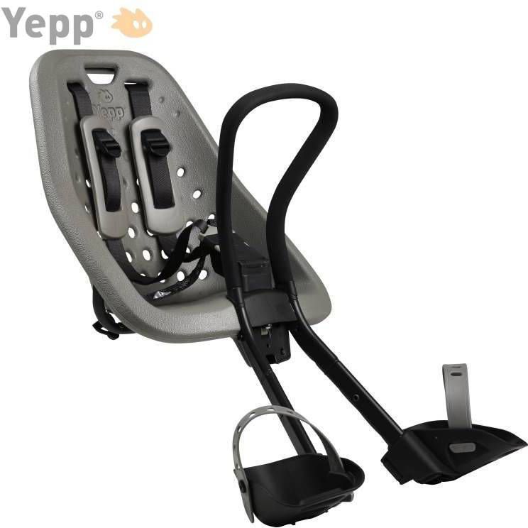 Thule Yepp Original Mini Voorzitje Zilver Fietsstoeltje