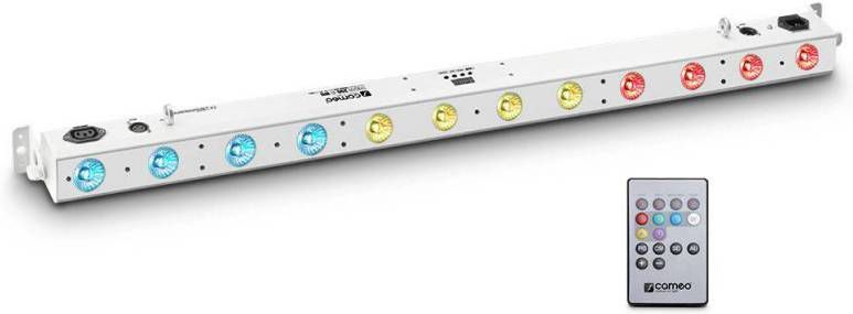 Cameo Tribar 200 IR WH LED bar met IR afstandsbediening