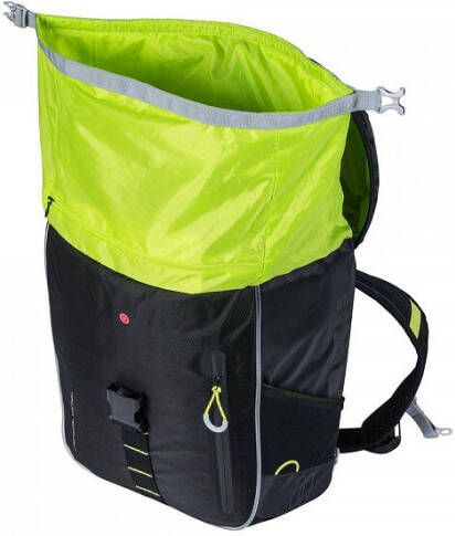 Basil fietsrugzak miles daypack nordlicht 17 liter Zwart