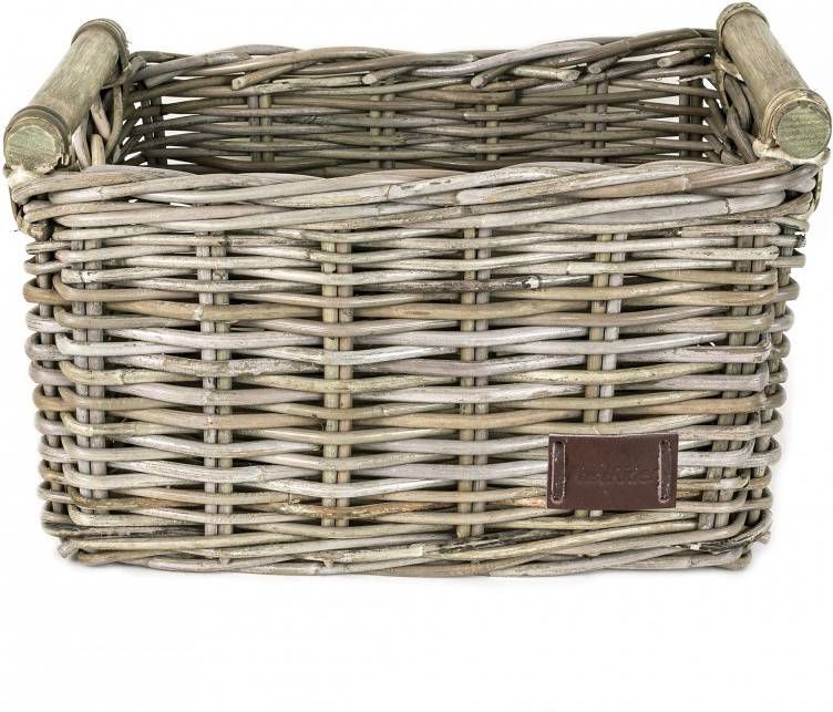 FastRider fietsmand bamboo 17 liter naturel Beige