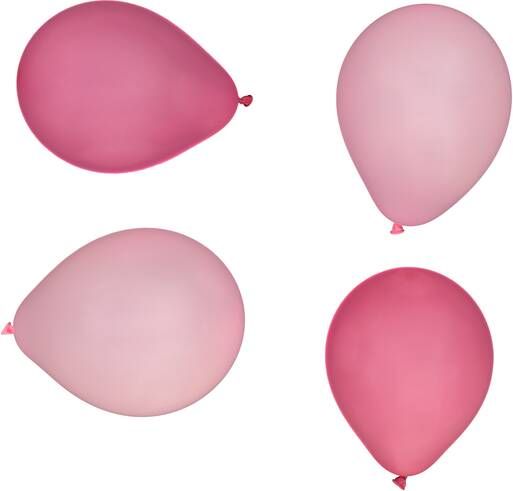 HEMA Ballonnen 23cm Roze/rood 20 Stuks