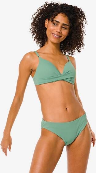 HEMA Dames Beugelloze Bikinitop Lichtgroen(lichtgroen )