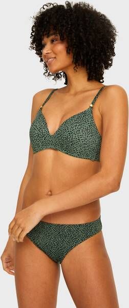 HEMA Dames Bikinibroekje Animal Groen(groen )