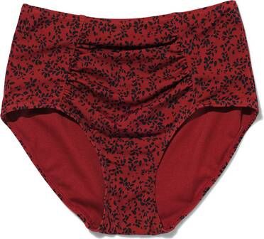 HEMA Dames Bikinibroekje Control Hoge Taille Bruin(bruin )