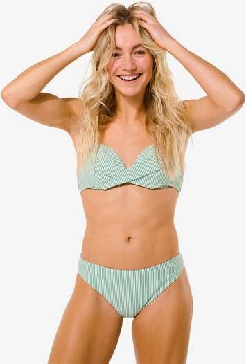 HEMA Dames Bikinibroekje Middelhoge Taille Lichtgroen(lichtgroen )