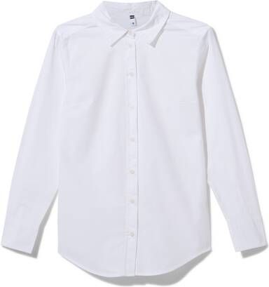 HEMA Dames Blouse Indie Wit(wit )