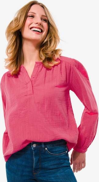 HEMA Dames Blouse Jaimy Roze(roze )