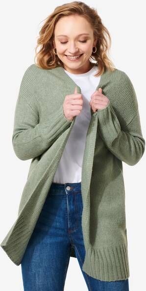 HEMA Dames Gillet Gebreid Gabby Olijf(olijf )