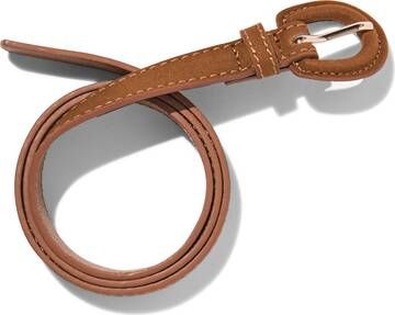 HEMA Dames Riem Suède 1.8cm Bruin(bruin )
