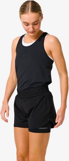 HEMA Dames Sportshort Zwart(zwart )