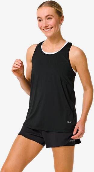 HEMA Dames Sportsinglet Zwart(zwart )