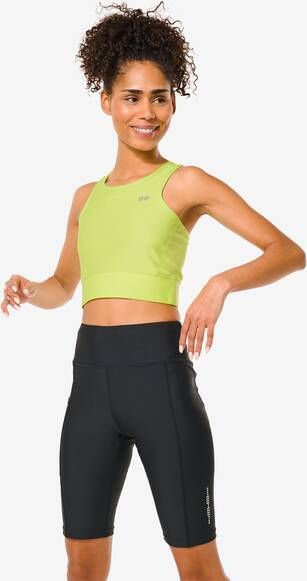 HEMA Dames Sporttop Medium Support Geel(geel )