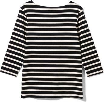 HEMA Dames T shirt Cara Met Boothals Zwart(zwart )