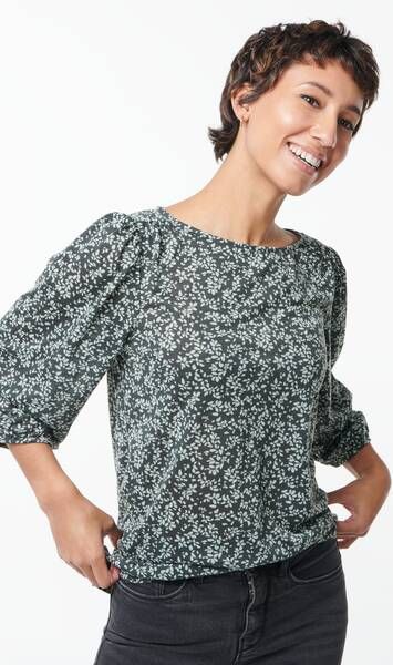 HEMA Dames T shirt Cateau Groen(groen )