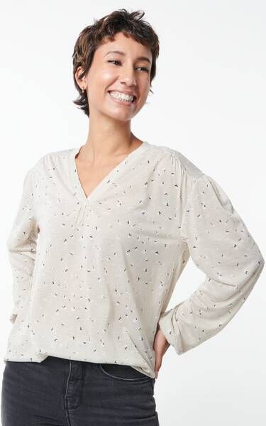 HEMA Dames T shirt Sofia Groen(groen )