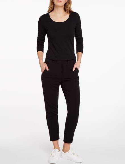 HEMA Dames T shirt Zwart(zwart )