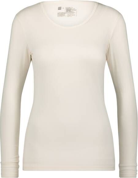 HEMA Dames Thermo T shirt Wit(wit )