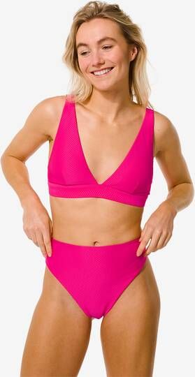 HEMA Dames Triangel Bikinitop Roze(roze )