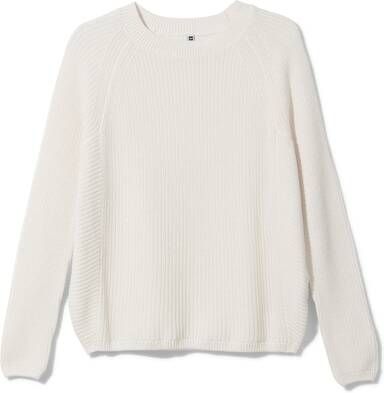 HEMA Dames Trui Gebreid Olena Wit(wit )