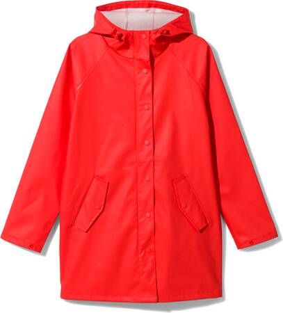 HEMA Dames Waterproof Regenjas Josie Rood(rood )