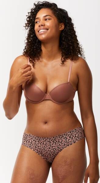 HEMA Damesbrazilian Micro Middenbruin(middenbruin )