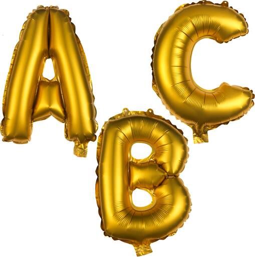 HEMA Folie Ballon A Z Goud(goud )