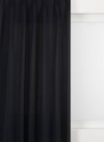 HEMA Gordijnstof Genova Donkerblauw(donkerblauw )