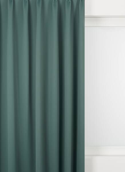 HEMA Gordijnstof Leeuwarden Donkergroen(donkergroen )
