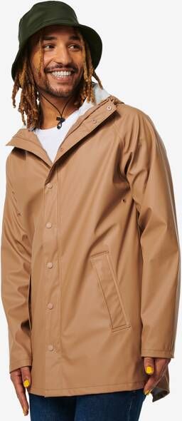 HEMA Heren Waterdichte Regenjas Camel(camel )