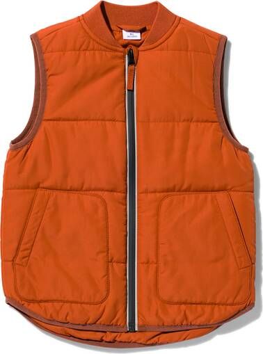 HEMA Kinder Bodywarmer Gewatteerd Bruin(bruin )