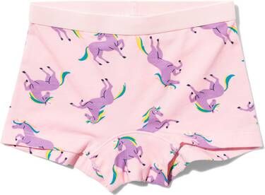 HEMA Kinder Boxers Katoen/stretch Regenbogen 3 Stuks Lichtroze(lichtroze )