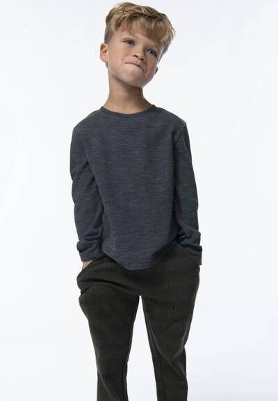 HEMA Kinder Broek Geruit Legergroen(legergroen )