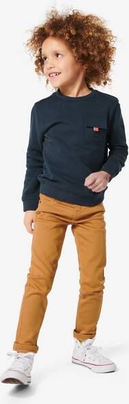 HEMA Kinder Broek Jogdenim Skinny Fit Bruin(bruin )