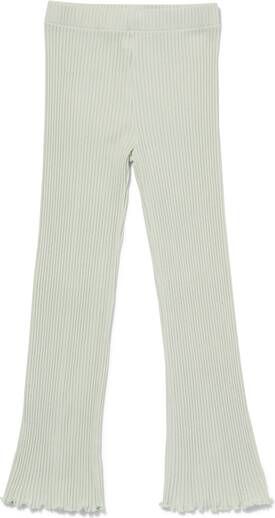 HEMA Kinder Legging Rib Ajour Lichtgroen(lichtgroen )